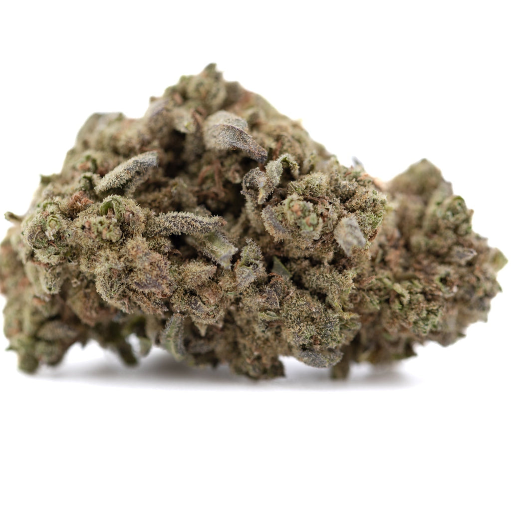 Premium Jelly Donut THCa Flower: Dense Green Bud with Trichomes